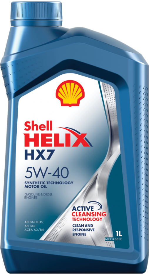 5W-40 1L HELIX HX7 МОТОРНОЕ МАСЛО ПОЛУСИНТЕТИЧЕСКОЕ, 550051496