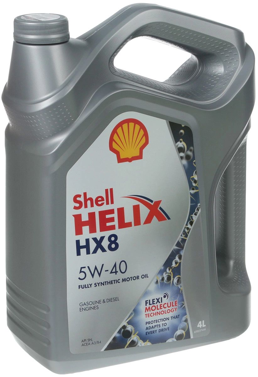 5W-40 4L HELIX HX8 (EU) A3, B4 MB229.3 VW502.00, 505.00 RN0700, 0710 МАСЛО, 550052837