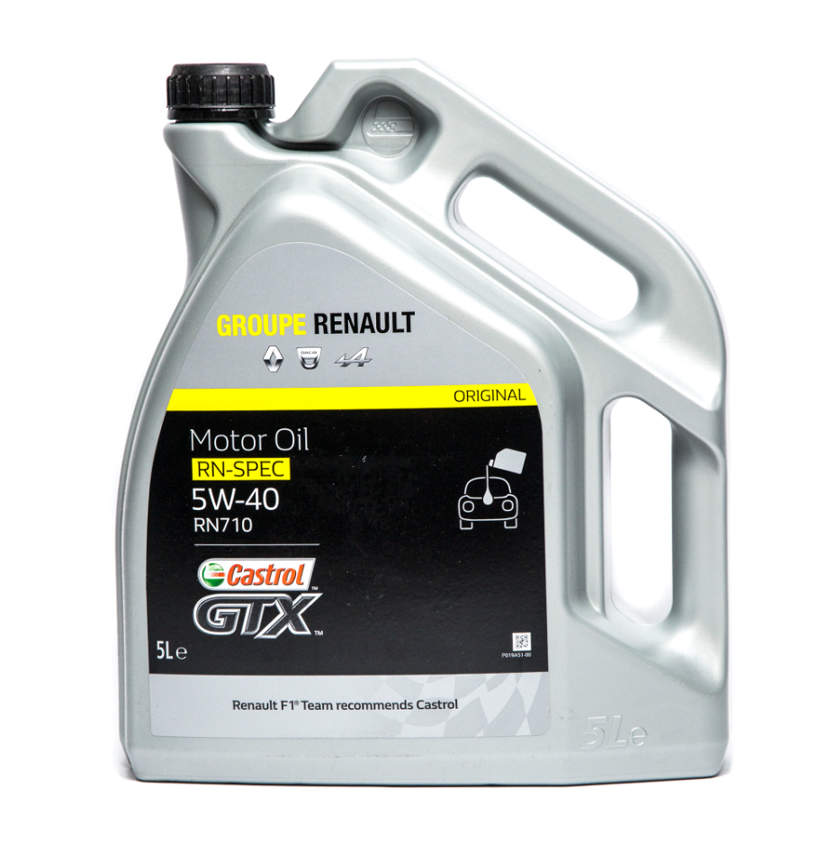 5W-40 5L GTX RN-SPEC RN 710 МАСЛО МОТОРНОЕ, 7711943691