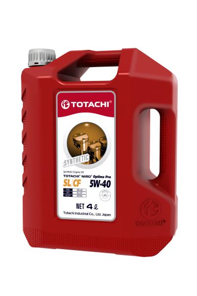 Моторное масло TOTACHI NIRO OPTIMA PRO Synthetic 5W-40, 4л, 1C604