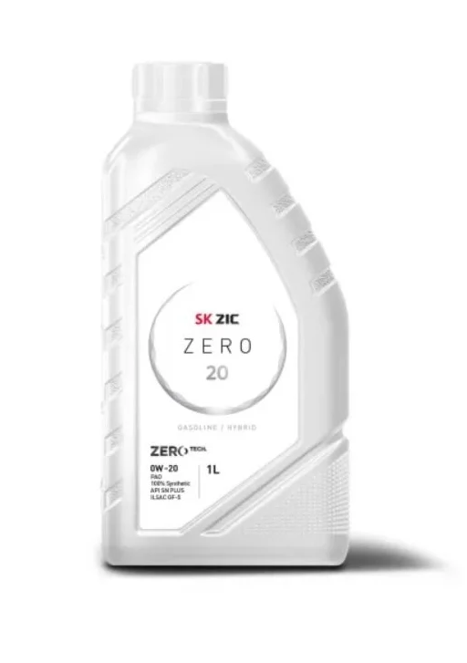 Моторное масло ZIC ZERO 20 0W-20, 1л, 132035
