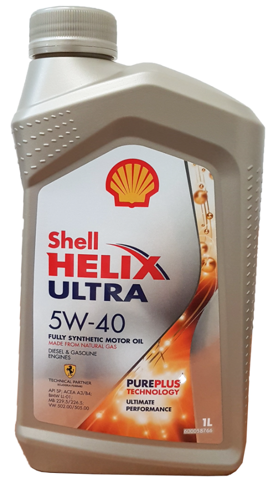 5W-40 1L HELIX ULTRA МОТОРНОЕ МАСЛО СИНТЕТИЧЕСКОЕ, 550055904