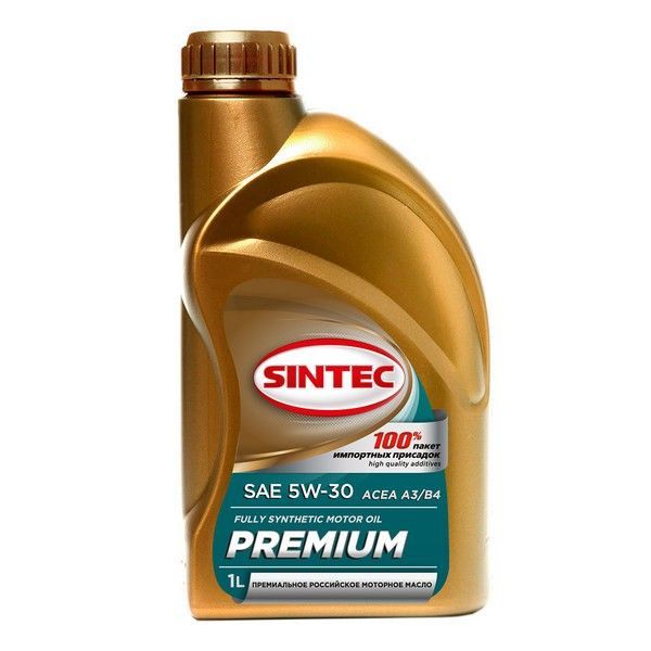 SINTEC моторное масло синтетическое Premium 5W-30, 1л 801968, 801968