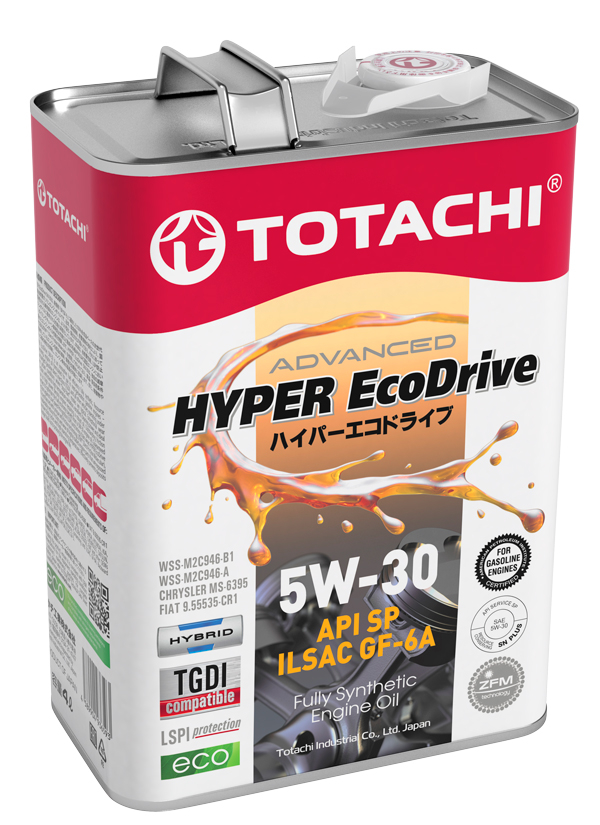 Моторное масло TOTACHI Hyper Ecodrive 5W-30, 4л, E0304