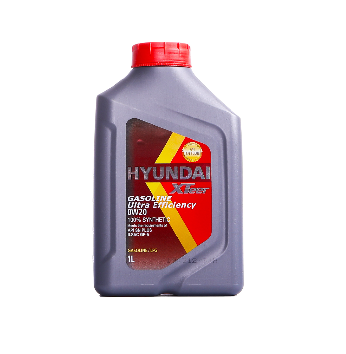0W20 1L HYUNDAIXTEER GASOLINE ULTRA EFFICIENCY , , МОТОРНОЕ МАСЛО СИНТЕТИЧЕСКОЕ, 1011121