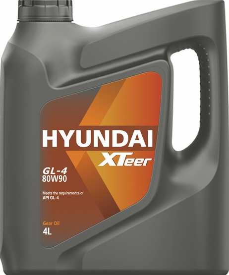 80W90 4L HYUNDAIXTEER GEAR OIL-4 ,, ТРАНСМИССИОННОЕ МАСЛО УНИВЕРСАЛЬНОЕ, 1041421