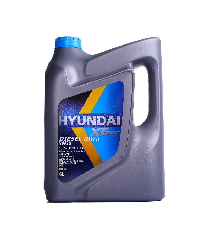 5W30 6L HYUNDAIXTEER DIESEL ULTRA , , МОТОРНОЕ МАСЛО СИНТЕТИЧЕСКОЕ, 1061001