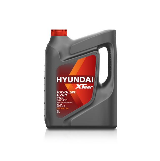 5W30 6L HYUNDAI XTEER GASOLINE G700 SP, , МОТОРНОЕ МАСЛО СИНТЕТИЧЕСКОЕ, 1061135