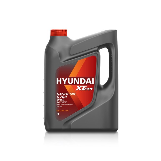 5W40 6L HYUNDAI XTEER GASOLINE G700 SP, , МОТОРНОЕ МАСЛО СИНТЕТИЧЕСКОЕ, 1061136