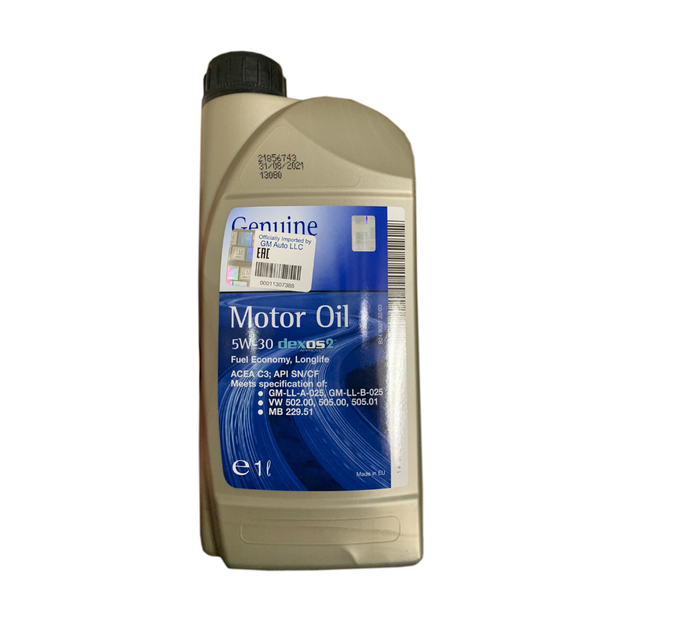 5W-30 1L DEXOS 2 CF/SM МАСЛО МОТОРНОЕ СИНТЕТИЧЕСКОЕ, 93165690
