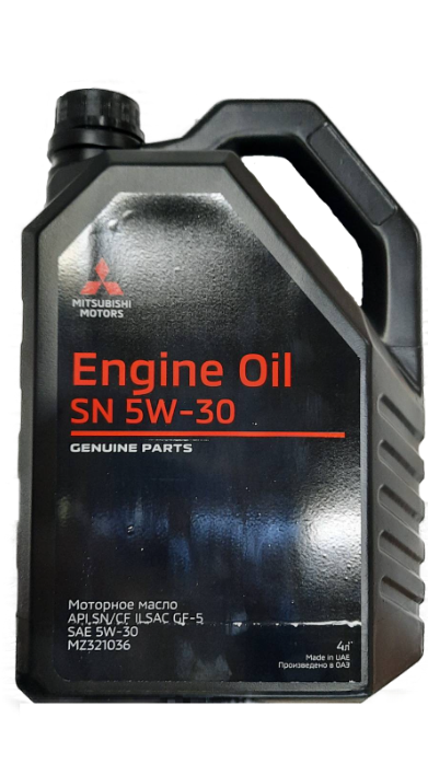 5W30 4L API SN/CF ILSAC GF-5, ., MZ320757 МАСЛО МОТОРНОЕ СТАРЫЙ НОМЕР