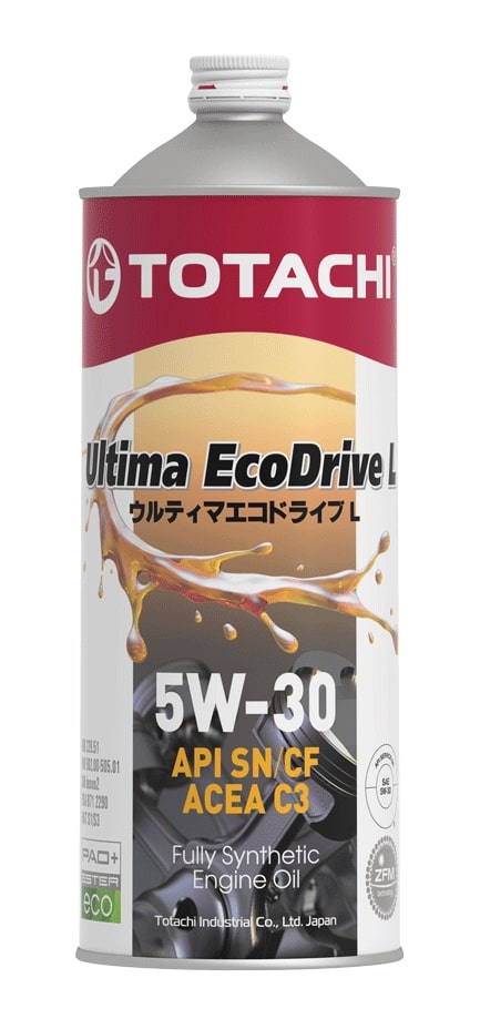 Моторное масло TOTACHI ULTIMA ECODRIVE L 5W-30, 1л, 12101