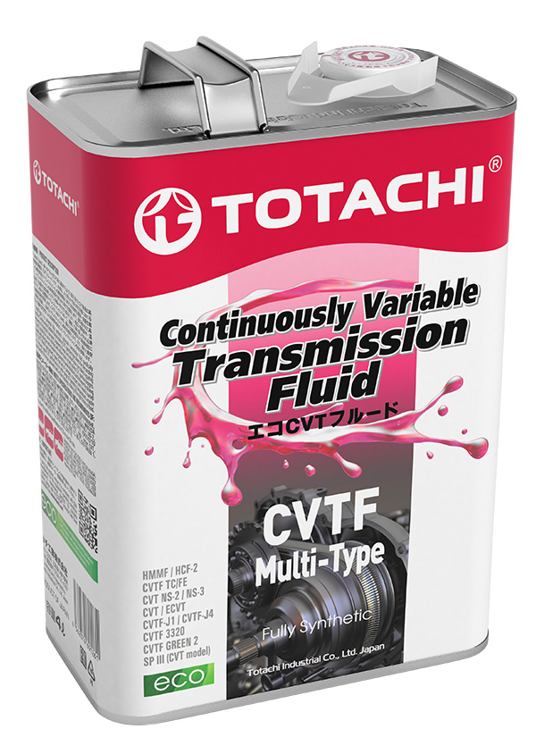 Масло трансмиссионное Totachi, ATF CVT MULTI-TYPE, синтетическое, 4L, 20504