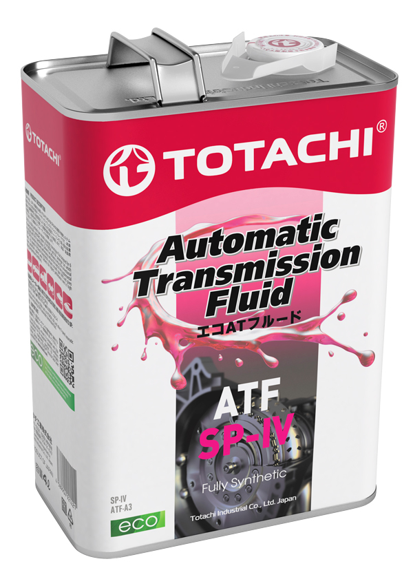 Трансмиссионное масло TOTACHI ATF SP-IV, 4л (старый номер 4589904921421), 21004
