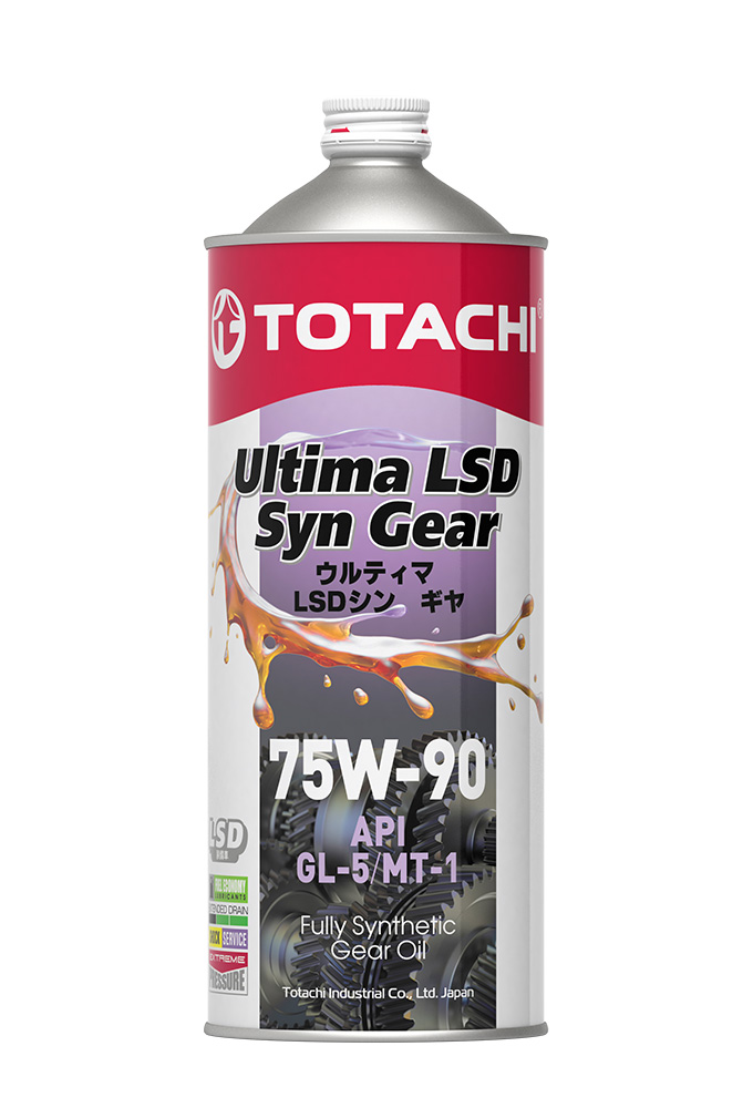 Масло трансмиссионное синтетическое Ultima LSD Syn-Gear 75W-90, 1L, G3301