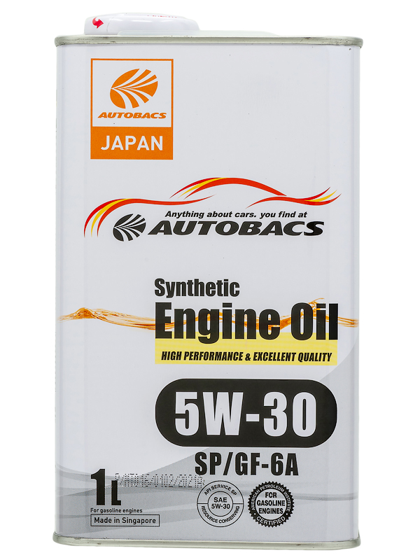 5W30 1L ENGINE OIL SYNTHETIC SP/GF-6A (A00032427 МАСЛО МОТОРНОЕ СИНГАПУР), A00032427