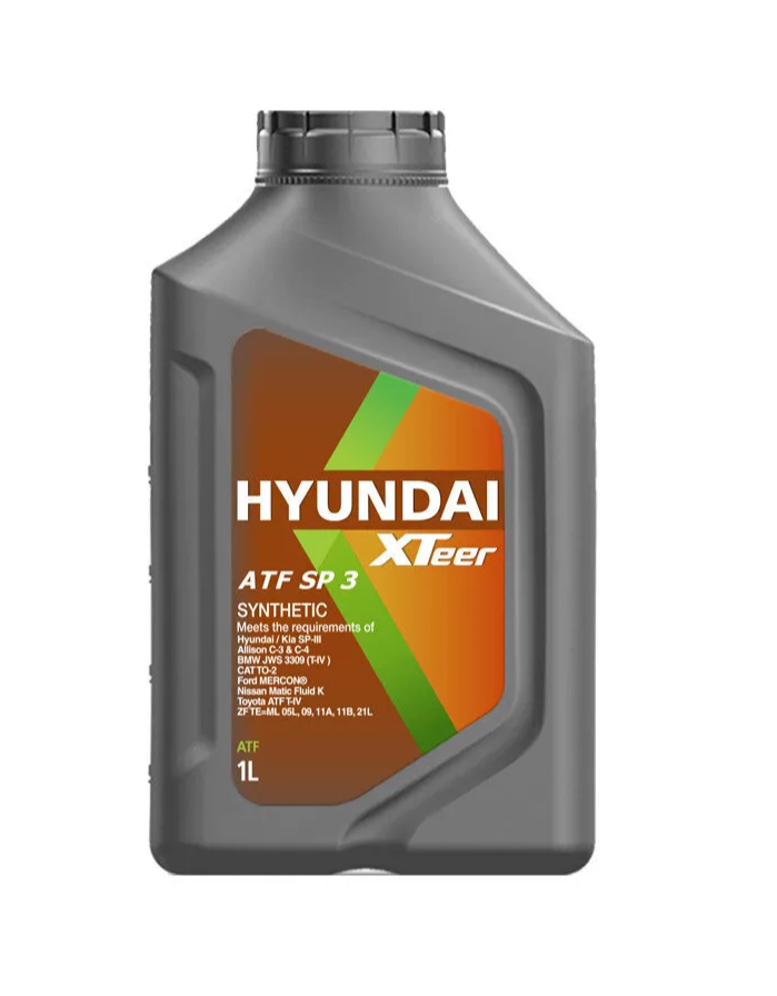 1L HYUNDAIXTEER ATF SP3, , ТРАНСМИССИОННОЕ МАСЛО ДЛЯ АКПП СИНТЕТИЧЕСКОЕ, 1011415