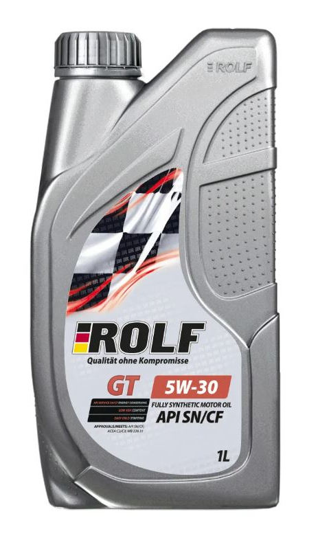 Моторное масло ROLF GT 5W-30, 1л, 322446a