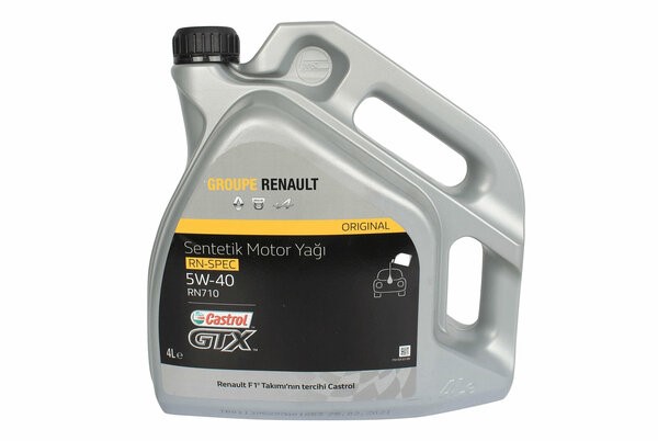 5W40 4L CASTROL GTX RN-SPEC RN710 МАСЛО МОТОРНОЕ ТУРЦИЯ, 7711943764