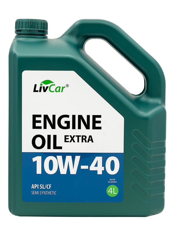 10W40 4L EXTRA ENGINE OIL API SL/CF МОТОРНОЕ МАСЛО ПОЛУСИНТЕТИЧЕСКОЕ, LC2611040004