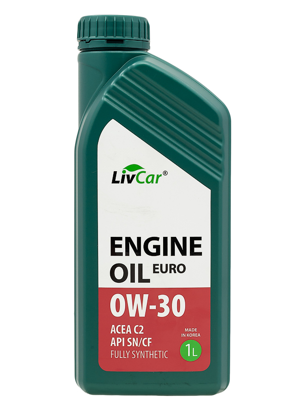 0W30 1L EURO ENGINE OIL ACEA C2 API SN/CF МОТОРНОЕ МАСЛО СИНТЕТИЧЕСКОЕ, LC7110030001
