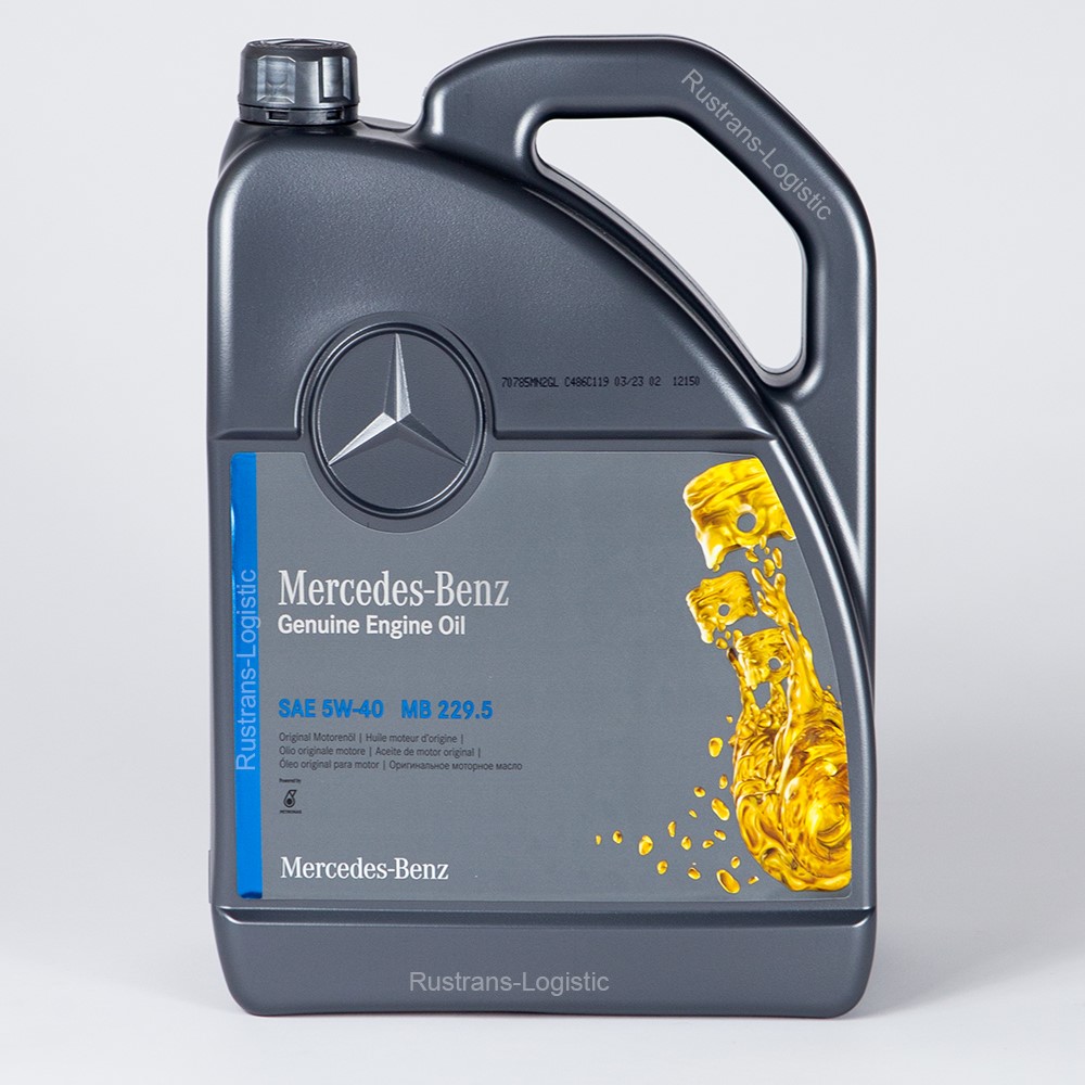 5W40 229.5,5L ENGINE OIL МОТОРНОЕ МАСЛО, A000989630813AAEW