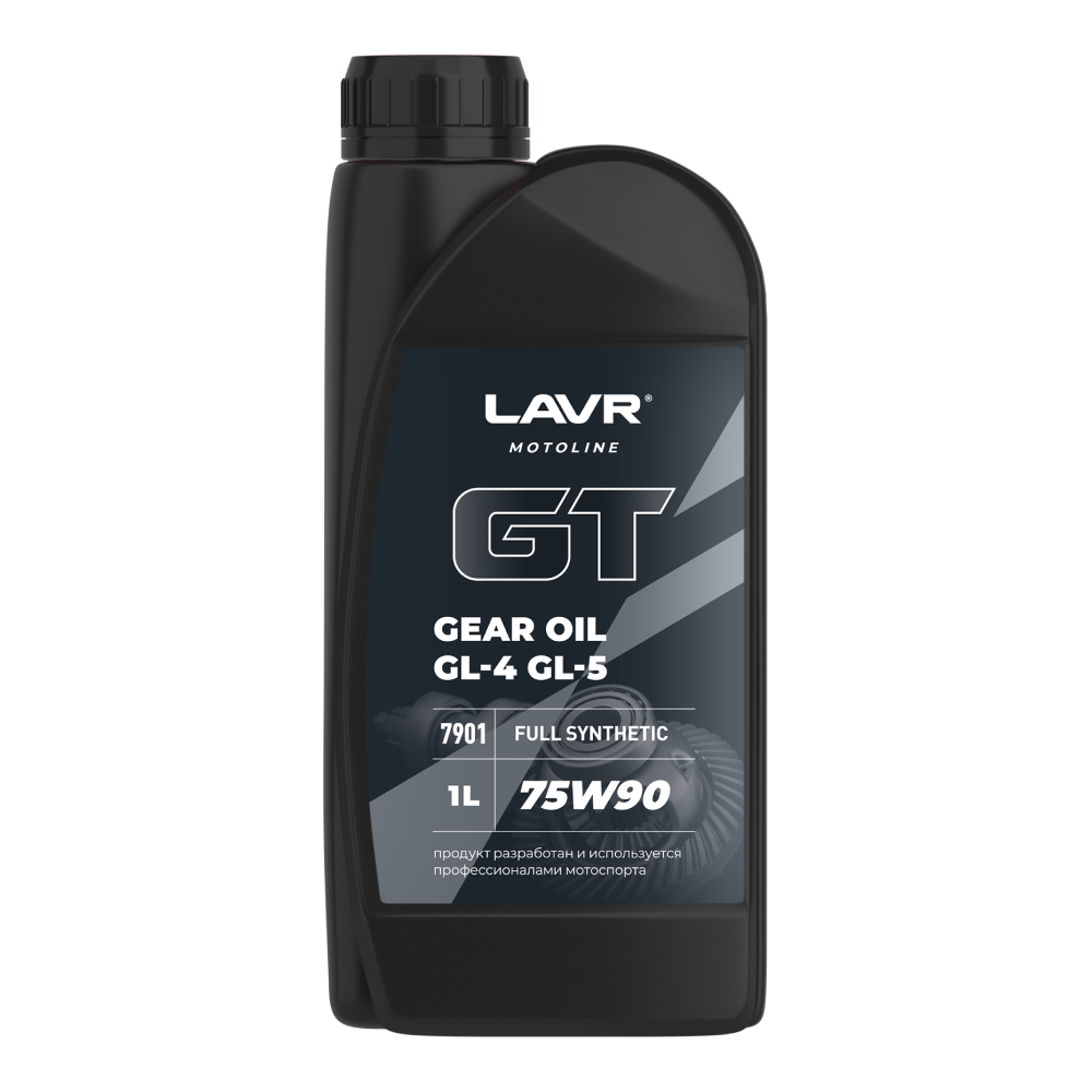 75W90 1L MOTO GT GEAR OIL G4/5 МАСЛО ТРАНСМИССИОННОЕ СНТЕТИКА, LN7901