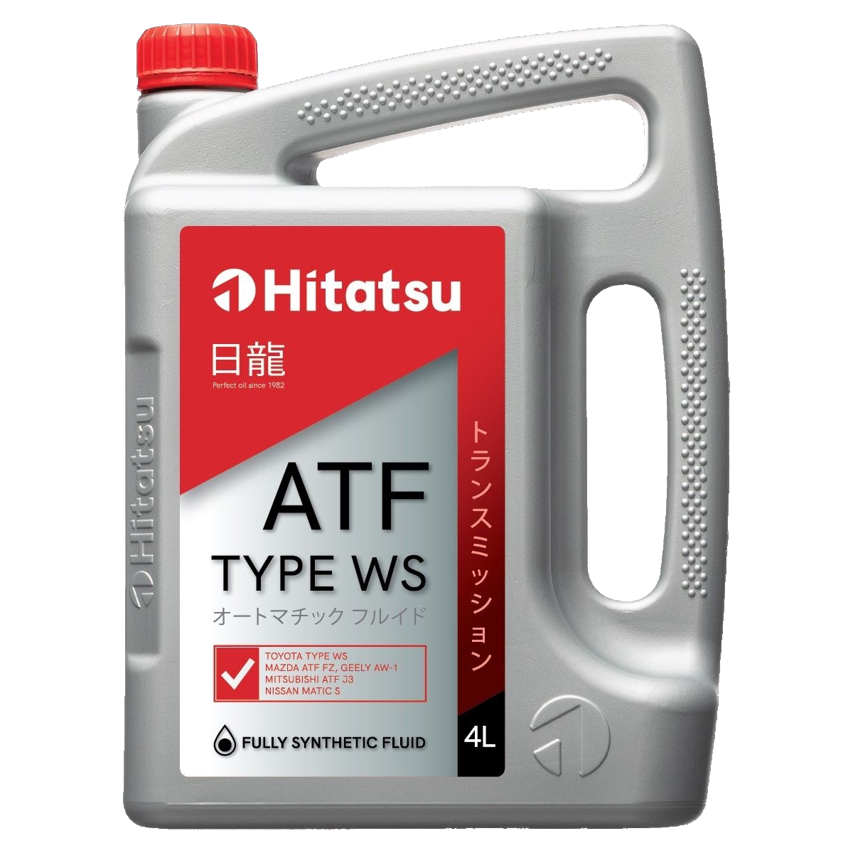 4L ATF TYPE WS TOYOTA WS/MAZDA FZ/MITSUBISHI J3/NISSAN MATIC S/GEELY AW-1 ЖИДКОСТЬ ТРАНСМ. СИНТ., ATFWS4