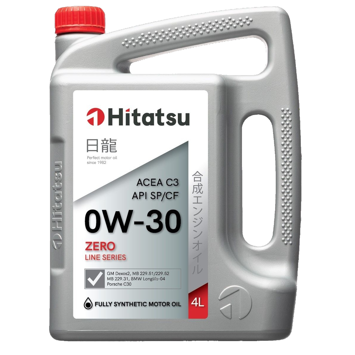 Масло моторное синт. 0W-30 4л API SP/CF; ACEA С3; 229.51/52; LL04; RN0700/0710; Dexos2; Porsche C30, 0W30H14a